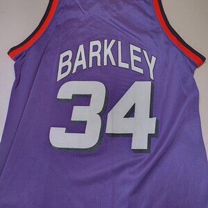 Champion Charles Barkley Phoenix Suns NBA Basketball Jersey Adult Medium 40
